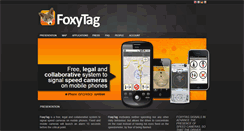 Desktop Screenshot of foxytag.com