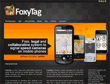 Tablet Screenshot of foxytag.com